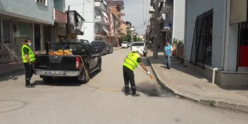 İzmi̇ti̇n Tüm Mahalleleri̇ Si̇vri̇si̇neğe Karşı İlaçlandı