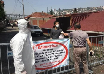 İzmit’te 2 sokak karantinaya alındı!