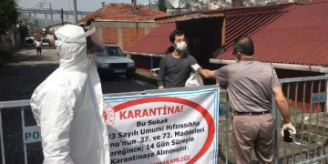İzmit’te 2 sokak karantinaya alındı!