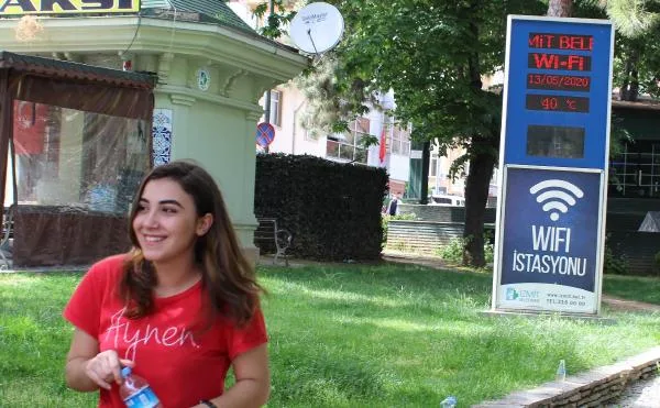 İzmit’te sıcak hava bunalttı