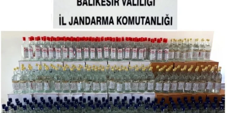 Jandarmadan Eti̇l Alkol Operasyonu