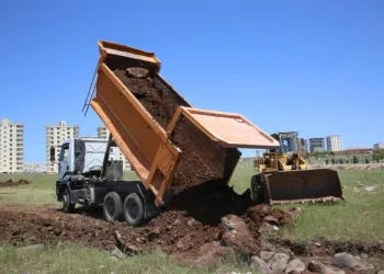 Karaköprüde Yeni̇ Yol  Çalışması