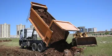 Karaköprüde Yeni̇ Yol  Çalışması