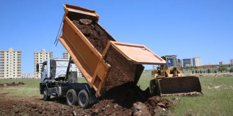 Karaköprüde Yeni̇ Yol Çalışması