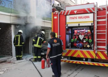 Karamanda Jeneratör Yangını