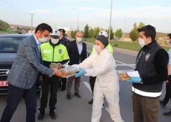 Kaymakamdan virüs kontrol noktalarına denetim