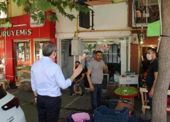 Kaymakam Pi̇şki̇n Çarşıda Deneti̇mlerde Bulundu