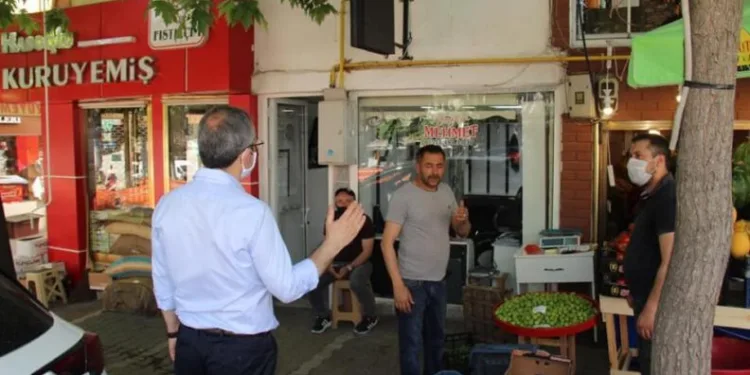 Kaymakam Pi̇şki̇n Çarşıda Deneti̇mlerde Bulundu
