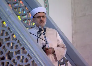 Cuma namazı bu hafta Kocatepe Camii’nde kılındı