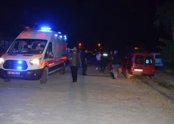 Köpeklerin saldırısından kaçarken kaza yaptı