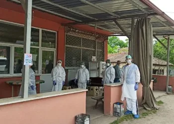 Testi pozitif çıktı, 56 kişi karantinaya alındı