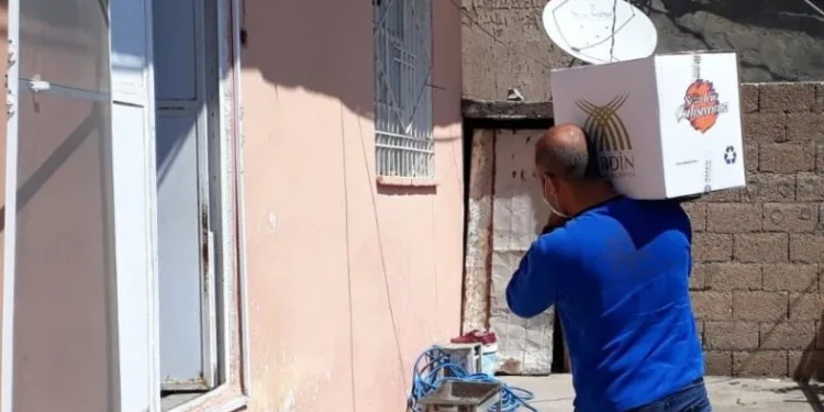 Mardi̇n Büyükşehi̇r Beledi̇yesi̇nden Korona Vi̇rüs Seferberli̇ği̇