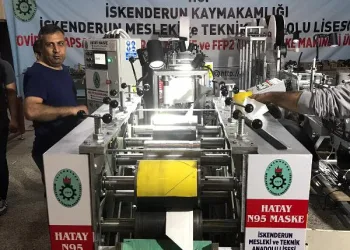 MEB, N95 maske makinesi üretti