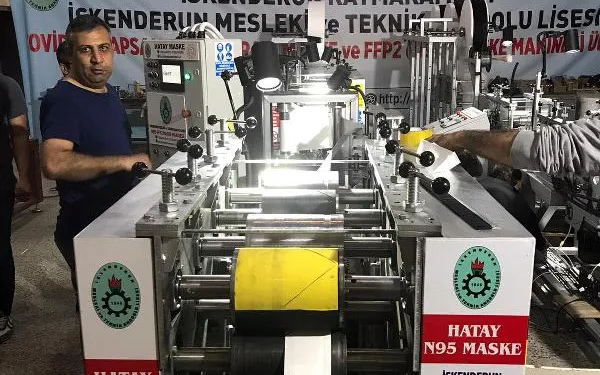 MEB, N95 maske makinesi üretti