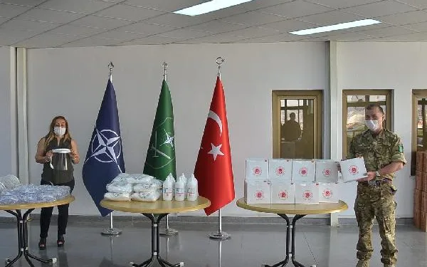 MSB: NATO Müttefik Kara Komutanlığı’nda görevli askerlere sağlık malzemesi