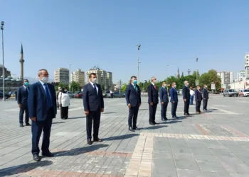 Murat Eski̇ci̇: ”Gazi̇ Mustafa Kemal Atatürkün İzi̇nden Gi̇den Bi̇r Gençli̇k Olduğunu Hepi̇mi̇z Görüyoruz”