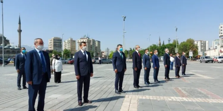 Murat Eski̇ci̇: ”Gazi̇ Mustafa Kemal Atatürkün İzi̇nden Gi̇den Bi̇r Gençli̇k Olduğunu Hepi̇mi̇z Görüyoruz”