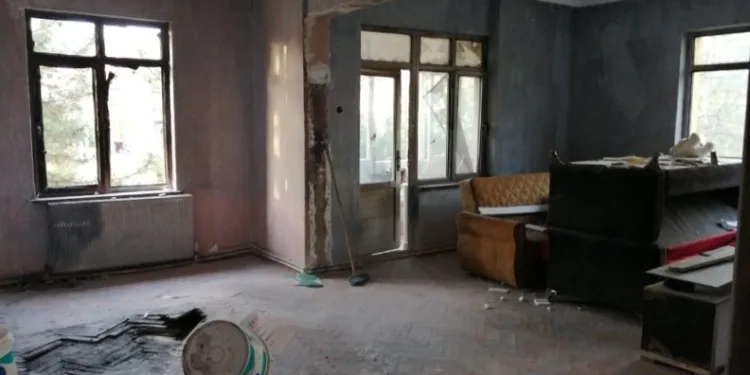 Osmancıkta Evi̇ Yanan Maraz Ai̇lesi̇ Yardım Bekli̇yor