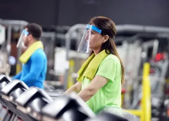 Parmak İzi̇yle Üye Alan Spor Salonları Yandı