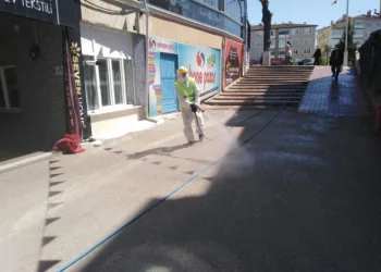 Safranbolu’da dezenfekte çalışmaları