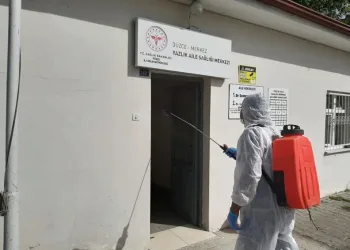 Sağlık Ocakları Her Gün Dezenfekte Edi̇li̇yor
