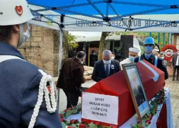 Şehit Uzman Çavuş Hasan Kuzu, son yolculuğuna uğurlandı