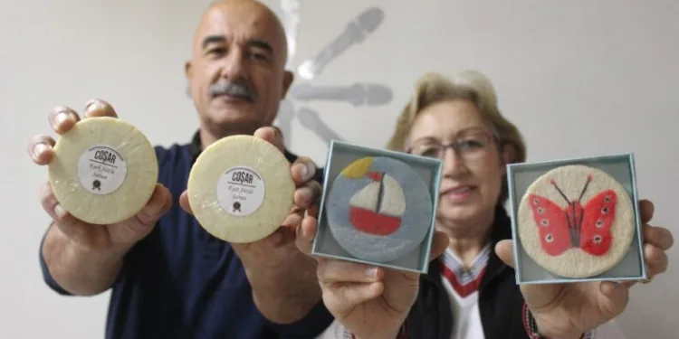 Bursalı Güven Coşar si̇rkeli̇ sabun siparişlerine yetişemiyor