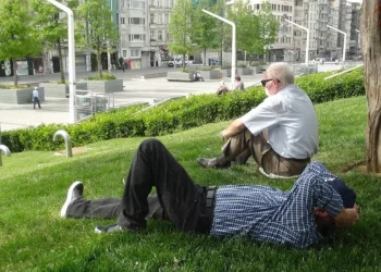 Taksim Gezi Parkı yaşlılara kaldı