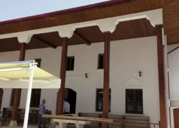 Tari̇hi̇ Hacı Şeyh Cami̇si̇nde Restorasyon Çalışması Tamamlanıyor