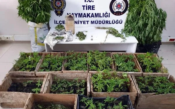 Tire’de uyuşturucuya 2 gözaltı