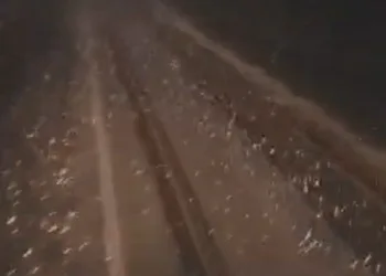 Tokat’ta mayıs ayında kar yağdı
