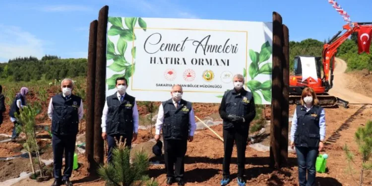 Sakarya’da Cennet Anneleri Hatıra Ormanı Oluşturuldu