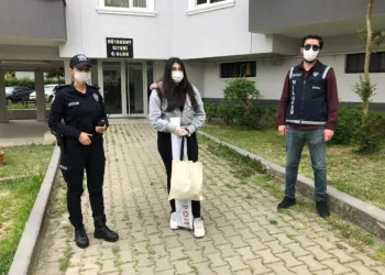 Üniversiteli genç kızın online tez ödevi için seferberlik