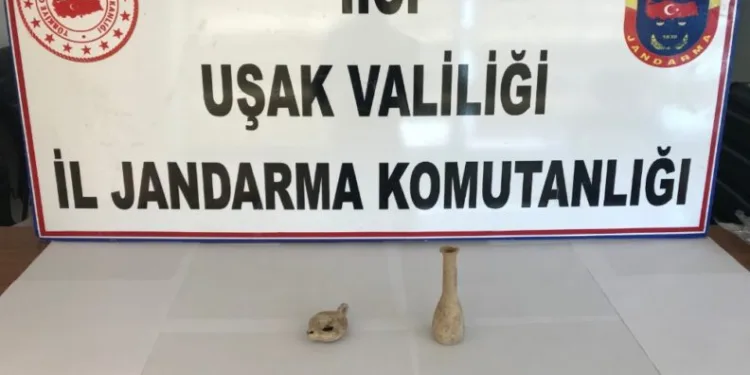 Uşak’ta Roma Dönemi̇’ne ai̇t tari̇hi̇ eser ele geçi̇ri̇ldi̇