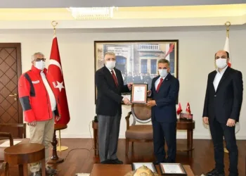 Samsun Valisi’nden plazma bağışçılarına sertifika