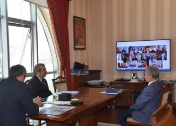 Vali̇ Sezer, Kırıkkale İl Değerlendi̇rme Toplantısına Katıldı