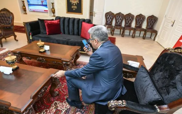 Van Valisi Bilmez’den şehit ailesine telekonferans görüşmesiyle taziye