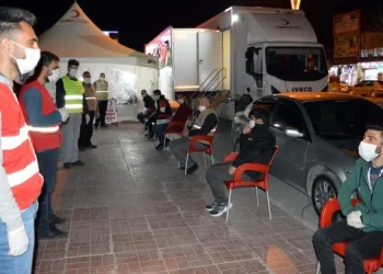 Van’da, sosyal mesafeli kan bağışı