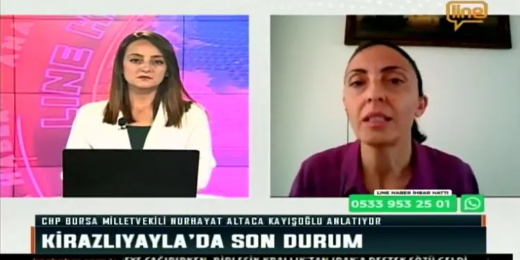 CHP Bursa Milletvekili Kirazlıyayla’daki son durumu değerlendirdi