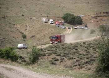 Yapılan göçük ihbarı yanlış anlaşıldı