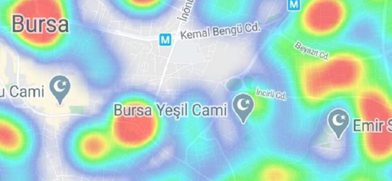 İşte Bursa'nın koronavirüs haritası