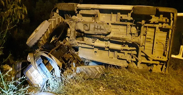 Bursa’da traktör ve minibüs çarpıştı!