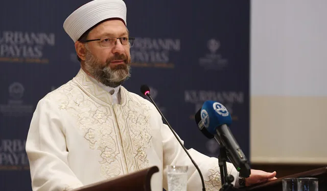 Diyanet İşleri Başkanı, vekaletle kurban kesim bedelini açıkladı