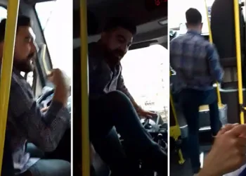O minibüs trafikten men edildi