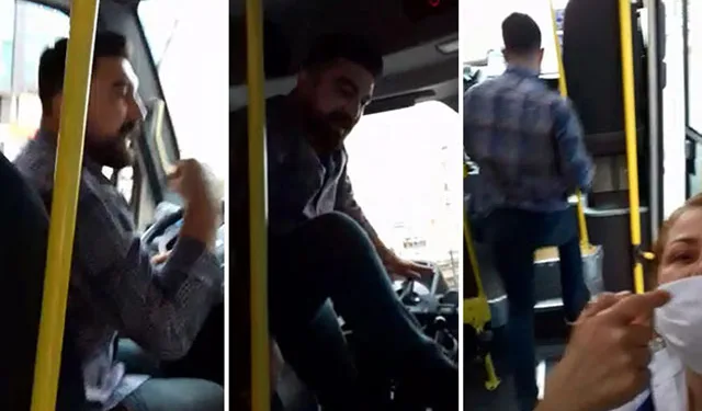 O minibüs trafikten men edildi