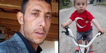 3 yaşındaki Alperen’i döverek öldüren adam su kuyusunda yakalandı