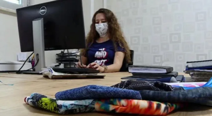 Bursa’da üretildi! Yaz sıcağına karşı serinlik veren maske