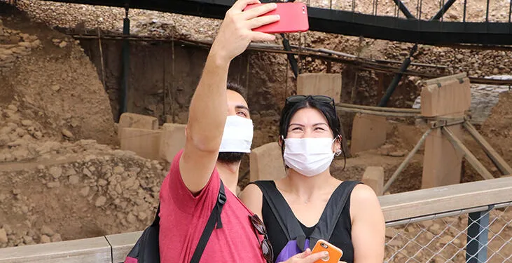 Göbeklitepe ilk yabancı turistini ağırladı