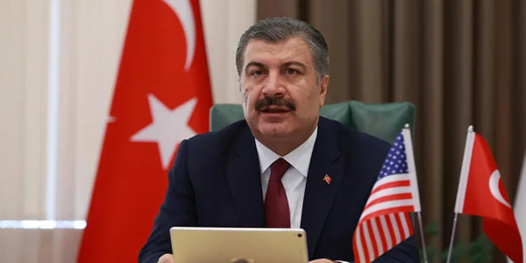 Bakan Koca kritik toplantıda konuştu