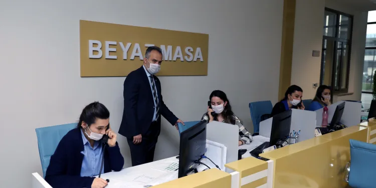 Bursa’da Beyaz Masa yaklaşık 240 bin çağrıya cevap verdi